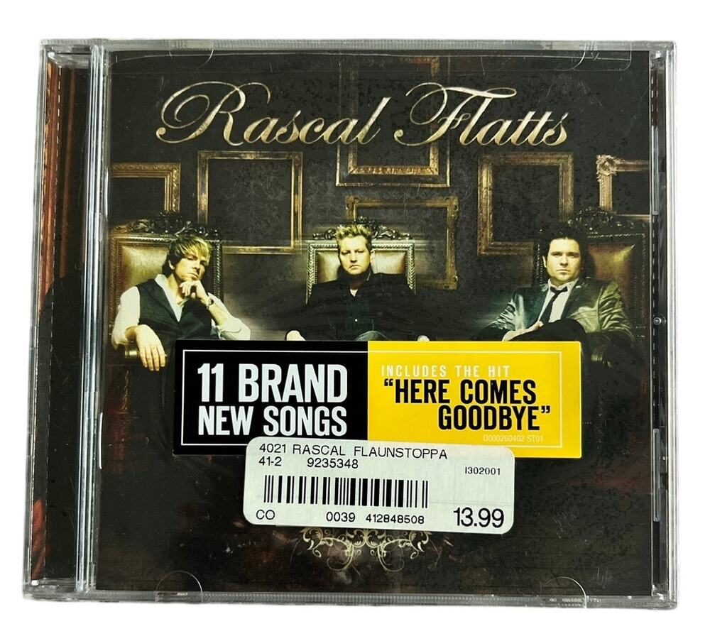 ❥ Rascal Flatts Unstoppable CD 2009 Factory Sealed New OOP UPC 0050087128562